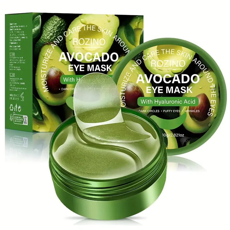 Hydrogel Under Eye Patches – Aloe Vera Eye Mask for Dark Circles, Puffiness & Fine Lines (80g)