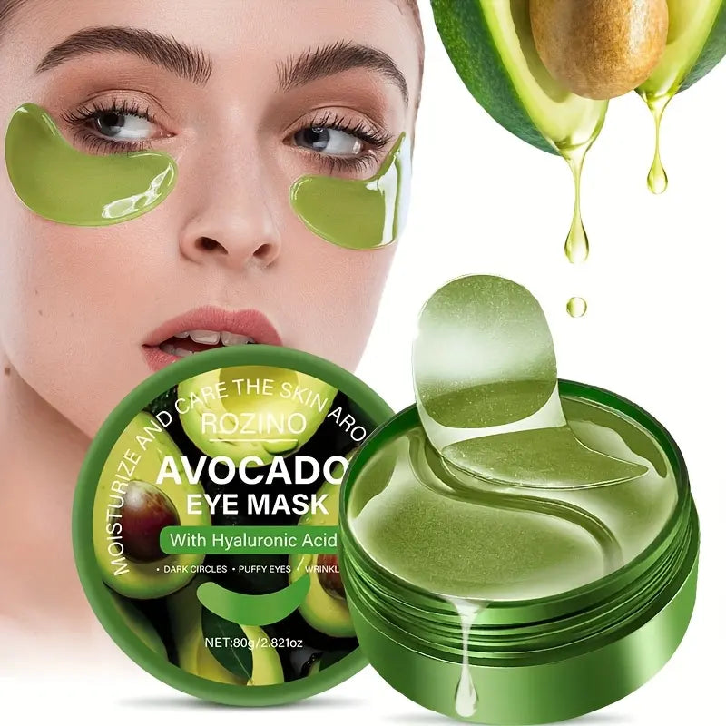 Hydrogel Under Eye Patches – Aloe Vera Eye Mask for Dark Circles, Puffiness & Fine Lines (80g)
